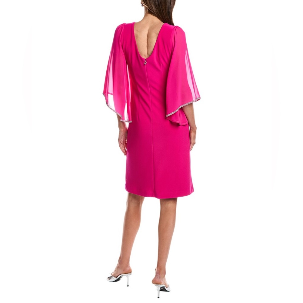 Joseph Ribkoff Keyhole Shift Dress - Picture 2 of 8